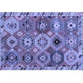 thumbnail image 1 of Ahgly Company Indoor Rectangle Oriental Blue Modern Area Rugs, 5' x 7', 1 of 4