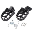 thumbnail image 1 of Motorcycle Wide Foot Pegs Pedals Footrests Nonslip CNC Aluminum Alloy for Z50R XR50R XR70R XR80R XR100R CRF80F CRF100F, 1 of 9