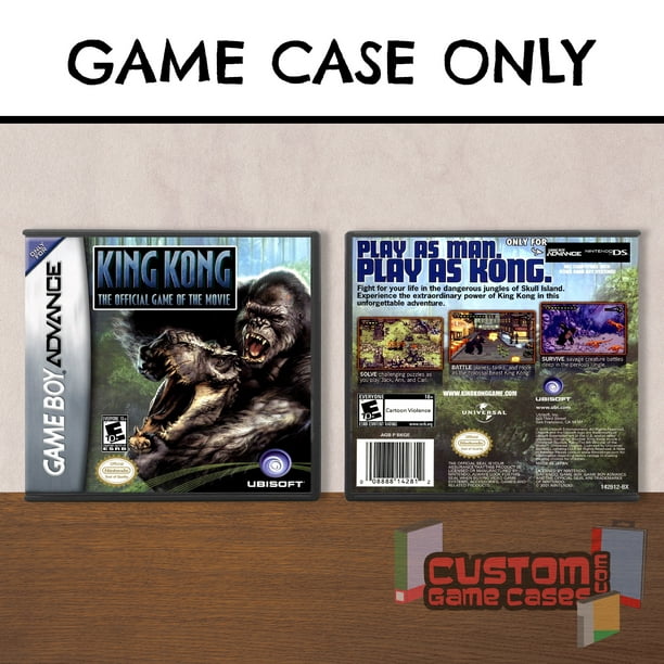 instructeur Installatie elkaar Peter Jackson's King Kong | (GBA) Game Boy Advance - Game Case Only - No  Game - Walmart.com