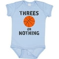 thumbnail image 3 of Inktastic Basketball Threes or Nothing Boys or Girls Baby Bodysuit, 3 of 5