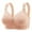 Pink, variant on Womens Bralette Lingerie Bra Bralettes for Women with Support, No Underwire Plus Size Bras for Women Beige,3XL/46