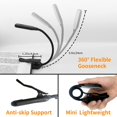 thumbnail image 4 of Reading Lamp with Clip, 7 LED Rechargeable, 3 Dimmable Lighting Modes, Eye Protection, 360 Flexible Brightness, in Amber, with USB Cable, for Book and, 4 of 5
