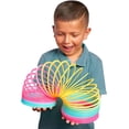 thumbnail image 5 of Slinky the Original Walking Spring Toy, Plastic Rainbow Giant Slinky, Kids Toys for Ages 5 Up, 5 of 5