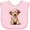 AD-Pink, variant on Inktastic Kiniart Mini Goldendoodle Boys or Girls Baby Bib