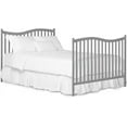 Dream On Me Chelsea 5in1 Convertible Crib, Steel Grey Steel Gray Inch
