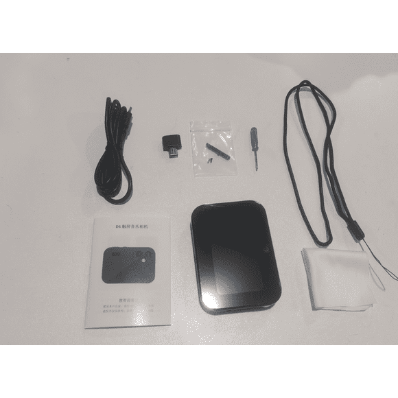 Injueey Cámara digital con pantalla táctil 4K y 16x. Cámara digital para vlogging 4K. Cámara de video. Cámaras de vídeo negro