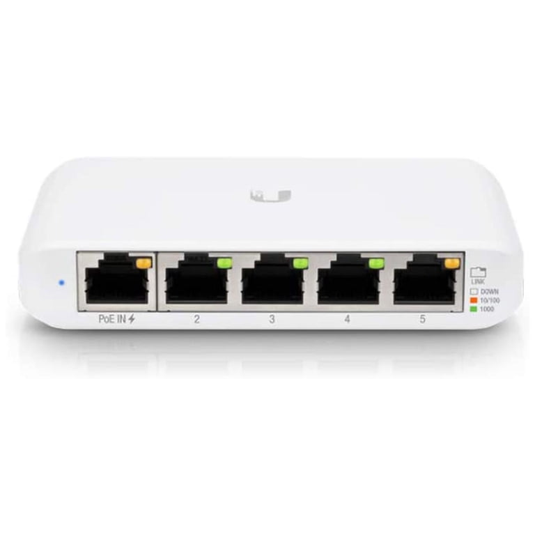 Ubiquiti USW-Flex-Mini PoE Network Internet Hub, Layer 2 Ethernet