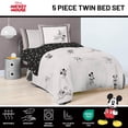 thumbnail image 4 of Juego de ropa de cama Jay Franco Twin de 5 piezas Beige con Mickey, 4 of 6