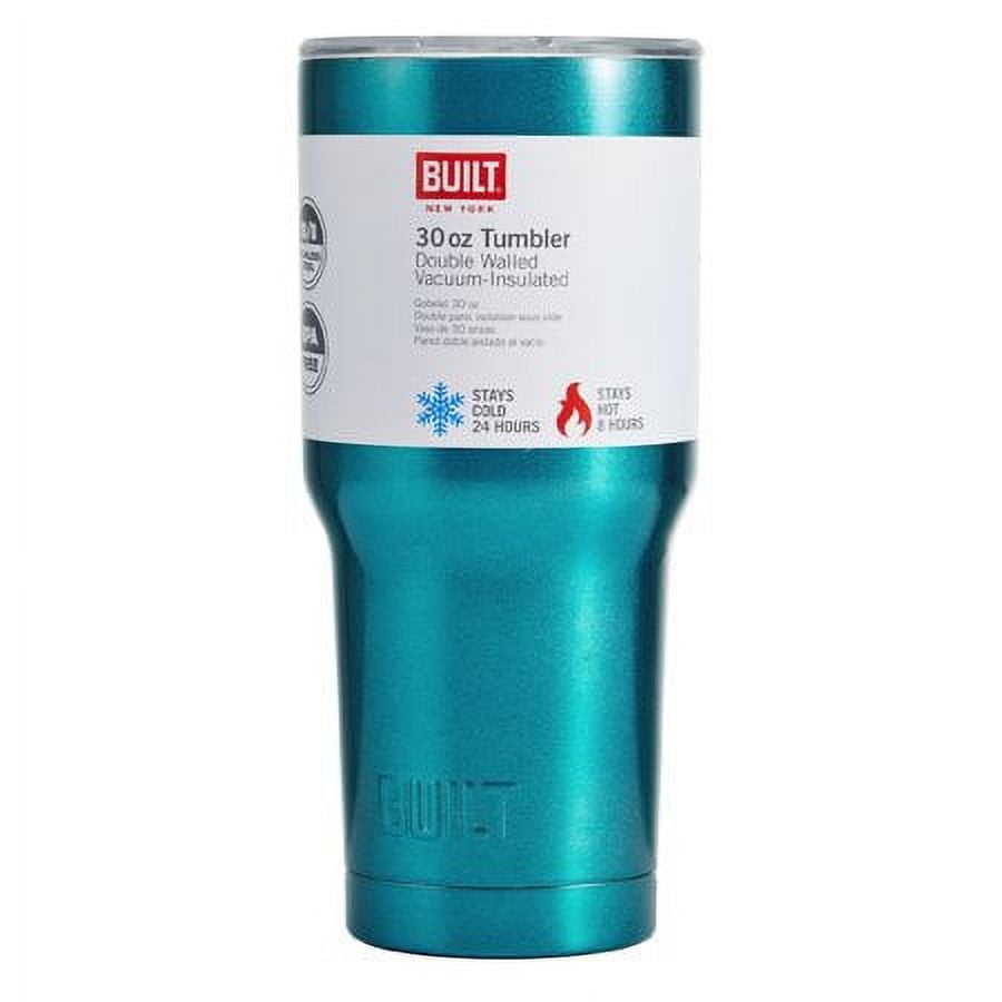 Built 30-Ounce Double-Walled Stainless Steel Tumbler in Teal 