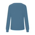 thumbnail image 4 of Snorda Womens Sweater V Neck Solid Soft Knit Sweater Long Sleeve Slim Fits Basic Pullover Casual Loose Lightweight Comfy Top for Fall Winter Daily Wear, 4 of 6