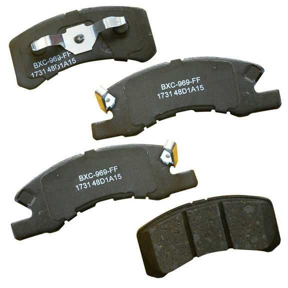 Bendix Brakes Disc Brake Pad Set Fits select: 2014-2015,2017-2020 MITSUBISHI MIRAGE