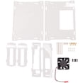 thumbnail image 1 of For Nano B01 A02 2GB Acrylic Case Development Board Universal Protective Shell with Cooling Fan, 1 of 7
