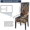 thumbnail image 2 of Deer Dining Chair Cover Stretch Spandex Slipcovers Removable Parsons Chairs Protector for Banquet, 2 of 5