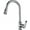 Nickel, variant on Brushed Nickel Kitchen Faucet Single Hole Pull Out Spout Kitchen Sink Mixer Tap Stream Sprayer Head Chrome/Black Mixer Tap