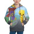 thumbnail image 5 of Wobbly Life Kids Pullover Hoodies 3d Print Hooded Sweatshirt With Packet For Boys Girls, 5 of 8