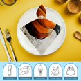 thumbnail image 6 of Werpe Pumpkin Cloth Napkins Polyester Gift Dinner Napkin for Dining Table Kitchen Daily Party Housewarming Farmhouse Decor Set of 4 4 PCS, 6 of 7