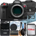 thumbnail image 1 of Canon EOS R5 C Mirrorless Cinema Camera (Body) with 4K Video + 128GB Memory Card + Case + ZeeTech Accessory Bundle, 1 of 5