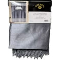thumbnail image 3 of Macrame Lace 36" Long Kitchen Curtain Tiers and Swag Set, Gray, 3 of 3
