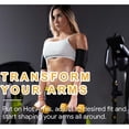 thumbnail image 3 of Envolturas para brazos para pérdida de peso, mangas adelgazantes para brazos, recortador de brazos para quemar grasa, 3 of 8