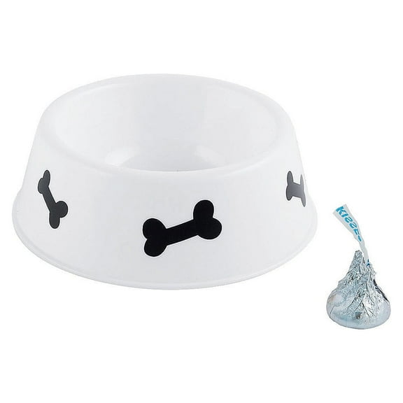 Dog Dish-Shaped Party Bowls, Party Supplies, Birthday, 2 Pieces