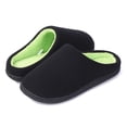 thumbnail image 2 of Danolapsi Slippers for Men and Womens,Memory Foam House Slippers,Warm Plush Bedroom House Shoes Indoor Outdoor Anti-Skid Rubber Sole, 2 of 8