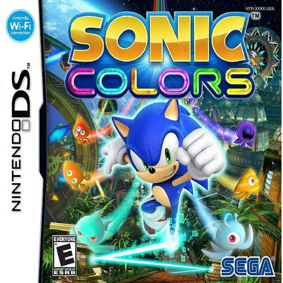 Restored Sonic Colors (Nintendo DS, 2010) Adventure Game (Refurbished)