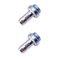 thumbnail image 4 of Wisewang 6 PCS Water Cooling Two-Touch Fitting G1/4 Thread Barb Connector for PC Water Cooling System Accessory for Tube Barb Fitting No.02 2Set, 4 of 6