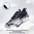 thumbnail image 6 of JOYFON Women Running Shoes Tennis Athletic Sneakers Air Cushioned Non Slip Lightweight Walking Shoes BackGray Size 8.5, 6 of 7