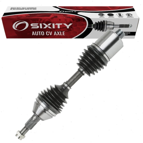 Sixity Front Right CV Axle compatible with Pontiac G6 2.4L 3.5L L4 V6 2005-2010 - Passenger Side Complete Axle Shaft Assembly