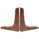 thumbnail image 3 of 2 soportes para estantes, resistentes, de esquina, flotantes, de madera, 3 of 8