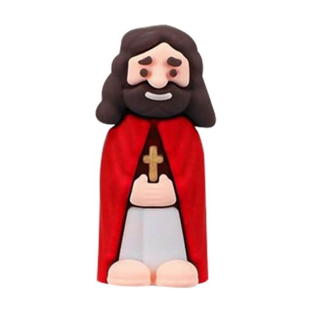 Christ microplastic statue, character decoration gift, unique home decoration sculpture