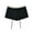 Black, variant on Summer Shorts for Women Casual Drawstring Elastic Waisted Comfy Hot Pants Mini Shorts with Pockets
