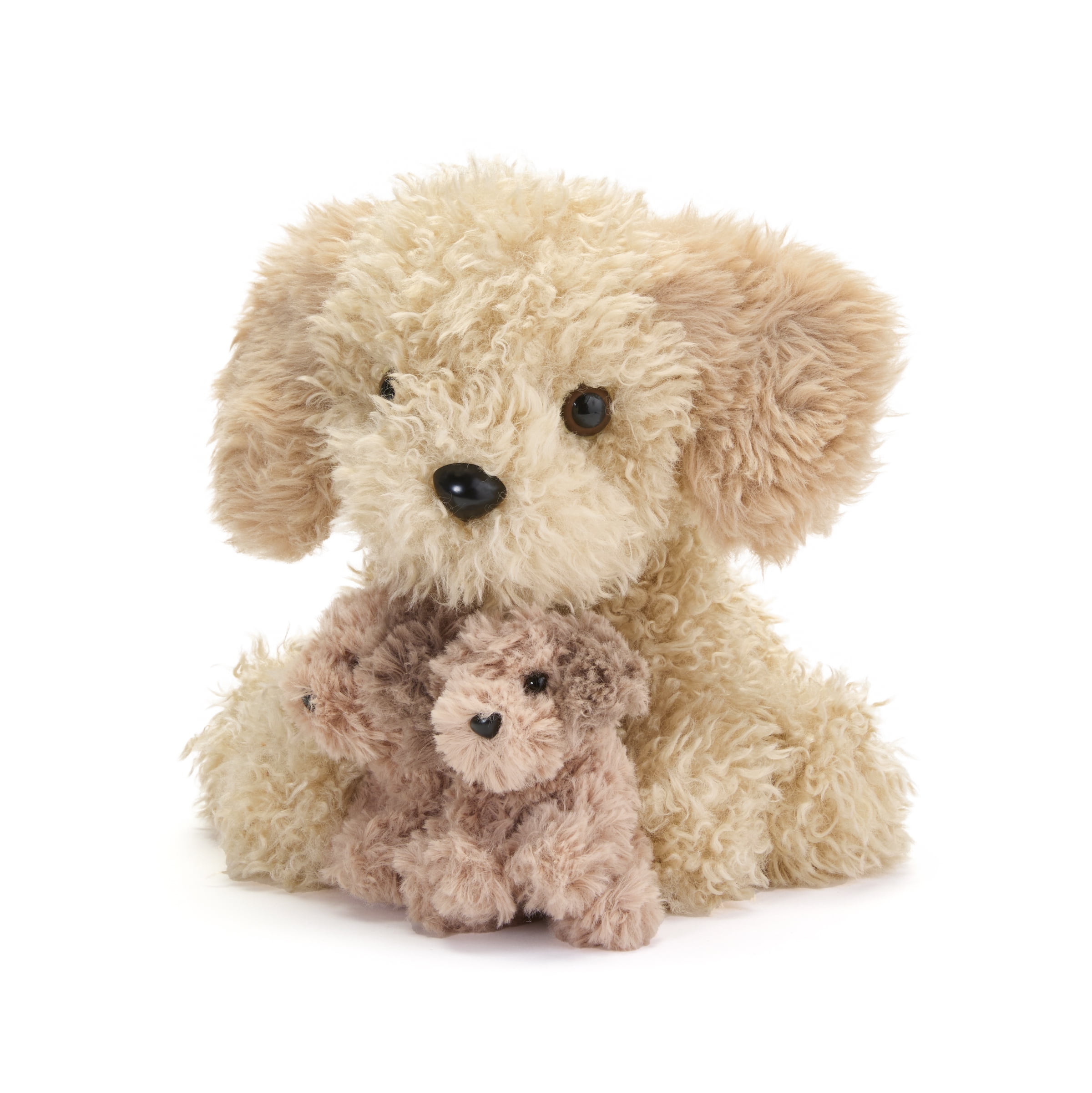 Hugs & Cuddles™ Fluffy Fam 10” Doodle Mommy & Babies Plush Set