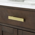 thumbnail image 2 of Water Creation Chestnut 24" Wood Single Bathroom Vanity in Brown & Satin Gold, 2 of 10