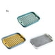 thumbnail image 2 of Escurridor de resina Matsuzay con bandeja de goteo azul pequeño, 2 of 6