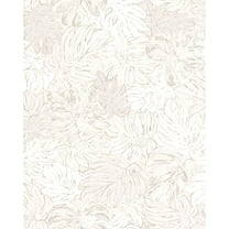 Marburg Cedar White Botanical Wallpaper