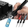 thumbnail image 1 of Riforla 60W US Spec Internal Heated Soldering Home Electronics Tool Temperature Control Constant Heat Soldering Tool Bag Blue, 1 of 8