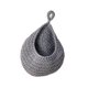 thumbnail image 1 of Cesta colgante de pared con forma de gota, tejida a mano, para frutas, baño, cebolla 28cm x 35cm, 1 of 9