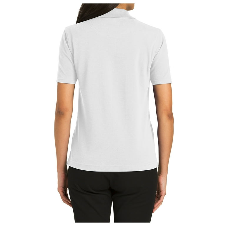 white polo shirt womens walmart
