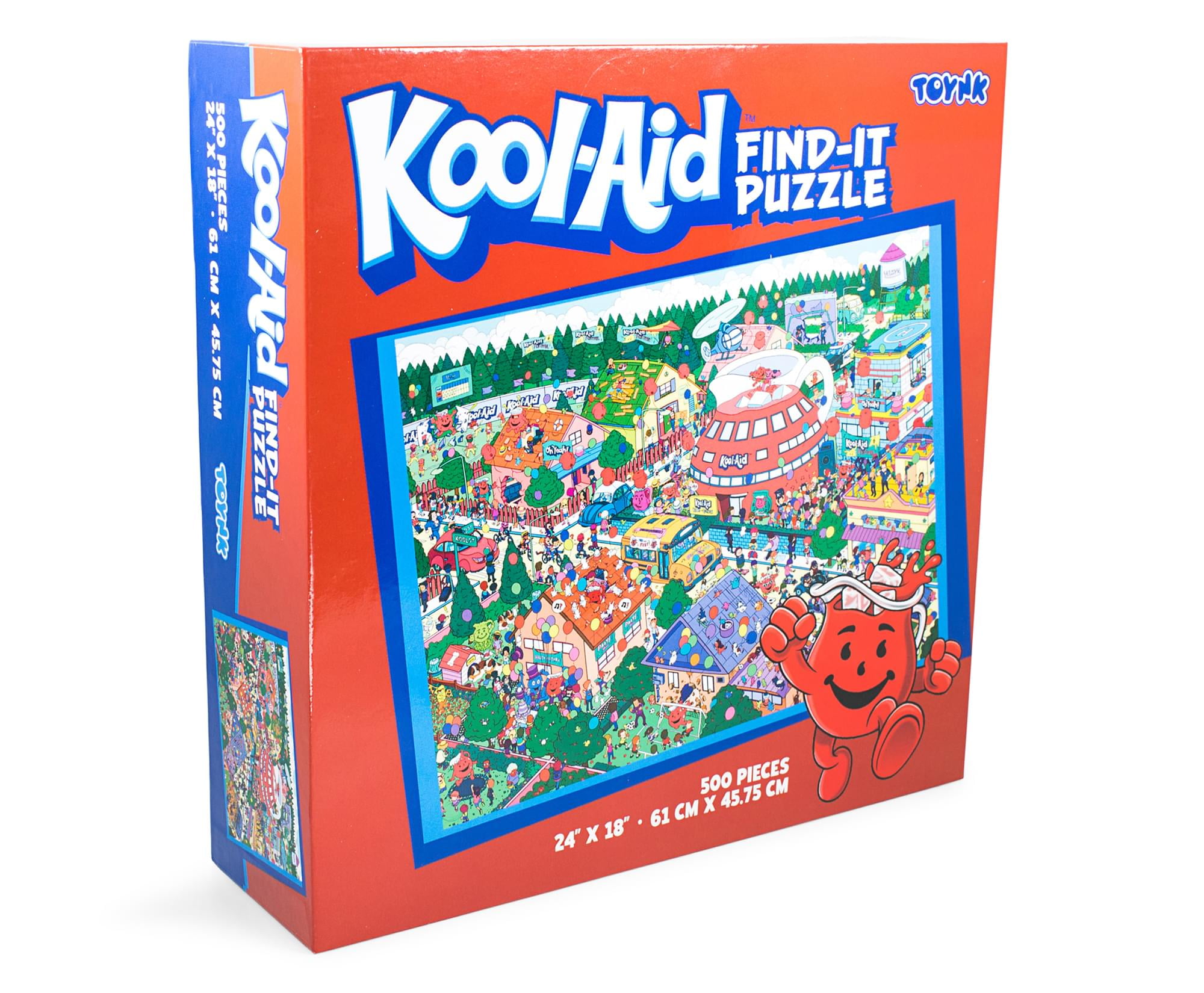 Helm Fervent De layout Kool-Aid Find-It 500 Piece Jigsaw Puzzle - Walmart.com