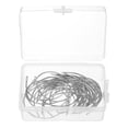 thumbnail image 1 of Uxcell 50Pcs Agujas Curvas 2.5" Tipo C Agujas de Coser para Fabricación de Pelucas Tapicería Ojo Grande para Alfombra Cuero Lona, 1 of 5
