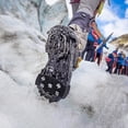 thumbnail image 3 of 2pcs Non-Slip Ice Cleats for Shoes - Outdoor Snow Boot Covers with Anti-Fall Chains, Durable Crampons for Elderly & Winter Activities, Anti-Skid Traction Cleats for Christmas Travel, 2.01*4.7in, 3 of 5