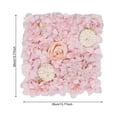thumbnail image 2 of Artificial Flower Wall Panels, 16 PCS Flower Wall Panels, Artificial Flowers Wall Decoration for Bridal Showers, Baby Showers, Birthday Parties, Graduation, 2 of 6