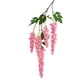 thumbnail image 2 of Vid colgante de plástico de flor de glicinia artificial de 47 pulgadas azul rosa blanco púrpura • Decoración de guirnaldas falsas interiores y exteriores • Adorno de arco de boda en casa, 2 of 6