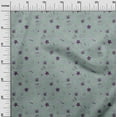 thumbnail image 3 of oneOone Cotton Poplin Dusty Teal Green Fabric Sea Fabric For Sewing Printed Craft Fabric By The Yard 42 Inch Wide, 3 of 4