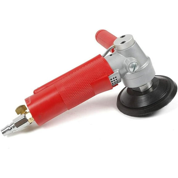 4" Air Wet Polisher, Pneumatic Water Grinder, 4300 RPM High-Speed Air Grinder, Air-Powered Stone Polisher for Marble Granite Stone Ceramic Polishing