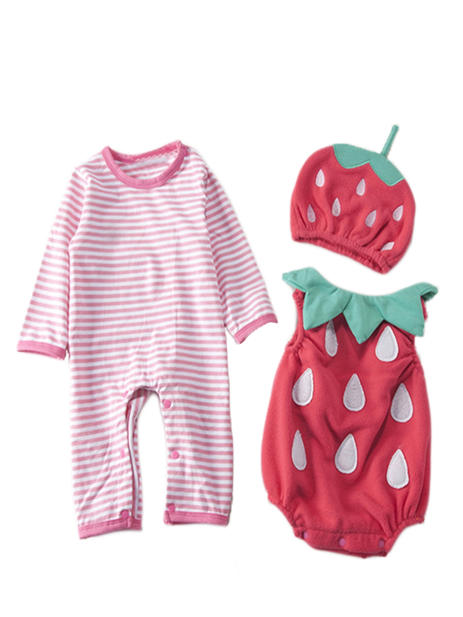 baby boy strawberry outfit