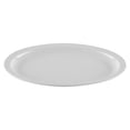 thumbnail image 2 of G.E.T. Melamine Plastic Oval Serving / Dinner Platter, 13.25" x 9.75", White (Set of 12), 2 of 3
