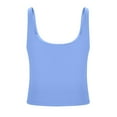 thumbnail image 5 of Weikingp Camisole Tops For Women Built In Bra Support Tank Tops For Women Tight Tank Tops For Women Women'S Tanks & Camis Shapewear Tank Tops For Women Blue L, 5 of 6