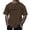 Brown, variant on Men's Graphic Print T Shirts Casual Short Sleeve Tee for Daily Wear Comfortable Fashion Top With Letter Design Lightweight Breathable Blend T Shirt Man Shirts Men for Tee Shirts for Men Men's